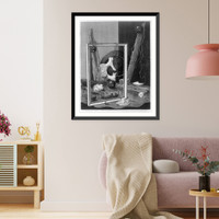 Historic Framed Print, Beachcomber's holiday,  17-7/8" x 21-7/8"