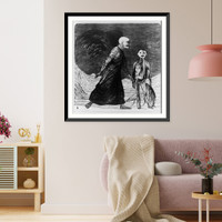 Historic Framed Print, Tobias and the angel,  17-7/8" x 21-7/8"