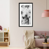 Figures of the morning time Classic, Historic Print