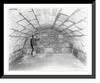 The famous dungeon. St. Augustine, Fla. Fort Marion 1756, Antique Poster
