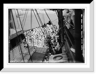 Historic Framed Print, War game-Naval Reserve going ashore,  17-7/8" x 21-7/8"