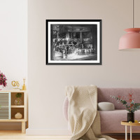 Scene during opera Rigoletto" in Berlin theatre, ca. 1930", Antique Wall Art