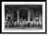 Scene during staged production of Wallenstein" Darmstadt, Germany. ca. 1930", Antique Wall Art