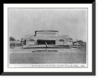 Theater designed by Henry van de Velde in Cologne, Germany: exterior Classic, Antique Poster