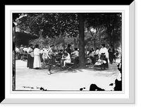 Historic Framed Print, Tompkins Square park,  17-7/8" x 21-7/8"