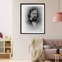 Historic Framed Print, [Alexander Galt, 1827-1863, bust portrait, facing right],  17-7/8" x 21-7/8"