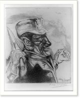 Historic Framed Print, Portrait of a miner,  17-7/8" x 21-7/8"
