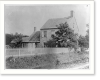 Farm house near Huntington, Long Island where Walt Whitman was born in 1819, Antique Poster