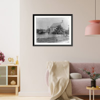 Farm house near Huntington, Long Island where Walt Whitman was born in 1819, Antique Poster