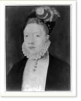 Lord Henry Stewart Darnley, 1545-1567, bust portrait, facing left, Antique Print