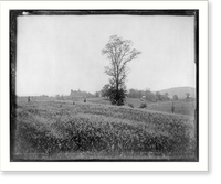 Castle Hill Hotel - far view, Lexington, Va, Historic Print