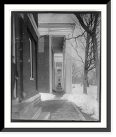 Looking down colonnade, W&L Univ., Lexington, Va, Historic Print