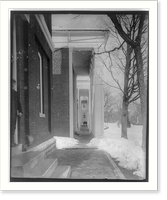 Looking down colonnade, W&L Univ., Lexington, Va, Historic Print