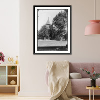 Lee Chapel in summer - near view, W&L Univ., Lexington, Va. Classic, Antique Wall Art