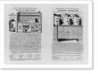 Multum in Parvo Range kitchen stove and Steaming Apparatus Classic, Vintage Wall Art