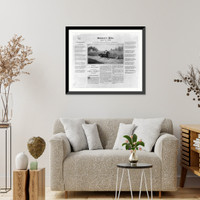 Historic Framed Print, Rodney's ride, July 3, 1776,  17-7/8" x 21-7/8"