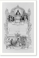 In memory of the confirmation of, Vintage Poster