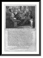 The sailor's description of a chase & capture.J Sherm, invt. Lieut. John Sheringham, R. N. ; G Cruikshank, fect, Antique Wall Art