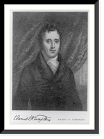 Daniel D. Tompkins, 1774-1825, bust portrait, facing right, Vintage Poster