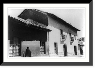 Bolivia. Sucre. June 20, 1947: house in calle Audiencia, #7063, Vintage Poster