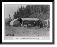 Idaho - Roosevelt: Roosevelt second-hand store"", Historic Print