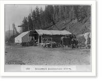 Idaho - Roosevelt: Roosevelt second-hand store"", Historic Print