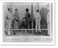 U.S. Army uniform display in Government Bldg., St. Louis Worlds Fair, 1904: uniforms worn in the tropics Classic, Historic Print