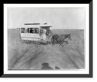 CHERRELYN, a horsecar on country road outside Denver, Colo, Historic Reproduction