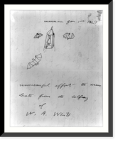 Unsuccessful effort to draw bats from the belfry of W.A. White"" Classic, Vintage Print