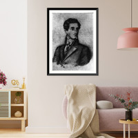 Tomasz Kajetan Wegierski, head and shoulders, facing slightly right, Historic Print