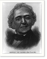 Historic Framed Print, [Leopold von Ranke, 1795-1886, bust, facing slightly right],  17-7/8" x 21-7/8"