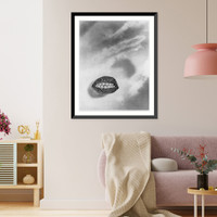 Ruby Lips", made of rubies set in gold & pearl", Vintage Wall Art