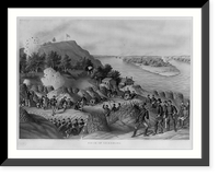 Siege of Vicksburg. 13, 15, & 17 Corps, Commanded by Gen. U.S. Grant, assisted by the Navy under Admiral Porter. Surrender, July 4, 1863, Antique Wall Art