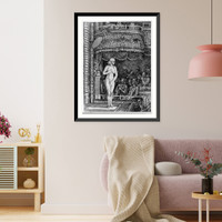 Historic Framed Print, Striptease at New Gotham,  17-7/8" x 21-7/8"