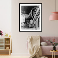 Curtiss Engineering Corp. Garden City, L.I. Wind tunnel, looking forward Classic, Historic Print