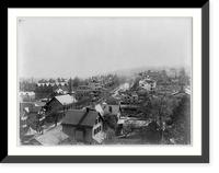 N.Y. - Stapleton - panoramic view of part of residence district, Vintage Print