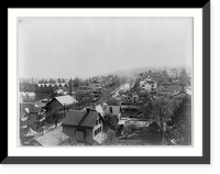 N.Y. - Stapleton - panoramic view of part of residence district, Vintage Print