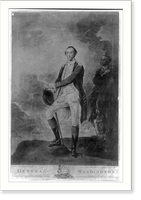 General Washington.painted by J. Trumbull Esqr. of Connecticut 1780 ; engraved by V. Green mezzotinto engraver to his Majesty & to the Elector Palatine, Antique Print