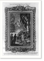 Count de Grasse, the French admiral, resigning his sword to Admiral Rodney, after being defeated by that gallant commander in the West Indies, on April 12th 1782.Metz delin. ; Fiegl sculp. Timeless