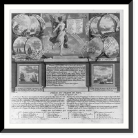 Pr&eacute;cis du trait&eacute; de paix, sign&eacute; &agrave; Versailles le 3 Septembre 1783.N. Ponce, inv. et sculpsit, Historic Print