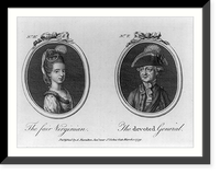The fair Virginian and the devoted general, Historic Reproduction