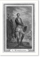 G. Washington.J. Trumbull pinx. ; Ta. le Roy sculp. Classic, Antique Wall Art