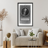 Lord Hood - from a painting by West in the possession of Sir John Dick.Miller del. ; Birrell sculp, Historic Print