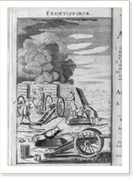 A variety of artillery pieces and other ordnance, Antique Poster