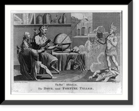 The Parlmt. dissolved, or, the Devil turn'd fortune teller.design'd & engrav'd by G. Terry, Paternoster Row, Historic Reproduction