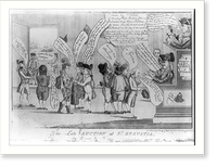 The late auction at St. Eustatia - by R. & V, Antique Wall Art