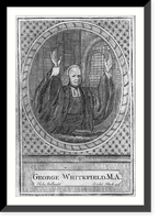 George Whitefield, M.A..Elisha Gallaudet sculp., N. York 1774, Vintage Poster