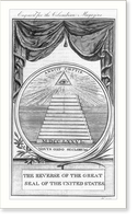 The reverse of the great seal of the United States.JT sculp. Classic, Antique Poster