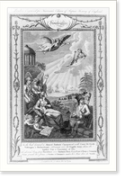 In the background is Admiral Rodney's engagement with Count de Grasse..Harrison invt. ; Goldar del. et sc, Vintage Wall Art