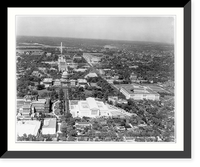 D.C. Washington - Aerial view, looking west from E. Capitol St. toward Capitol; excavated site of LC Annex is in left foreground, Antique Poster